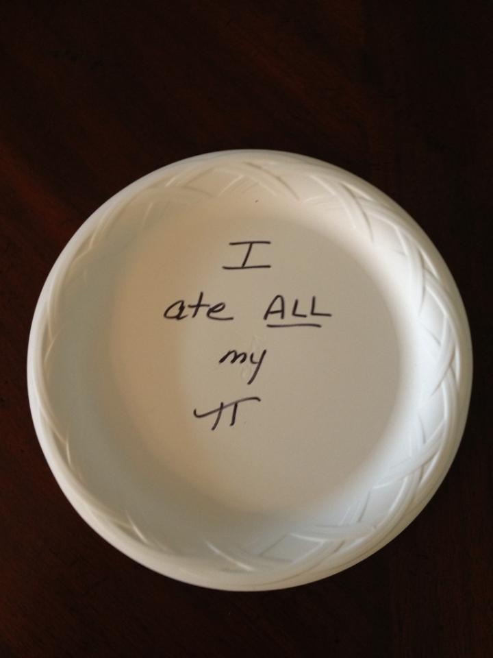 My mom used to cook. She gave it up for Lent when I was 13.